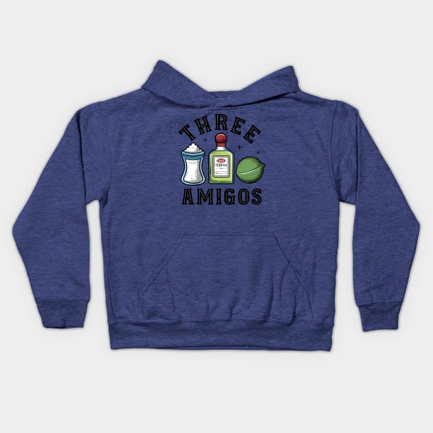 The Three Amigos Kids Hoodie by RazorDesign234